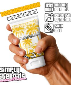 Testosterone Topical Cream – 100mg/ml x 30ml Tube 🧴