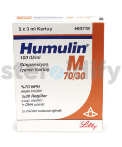 Humulin M 70/30 CART